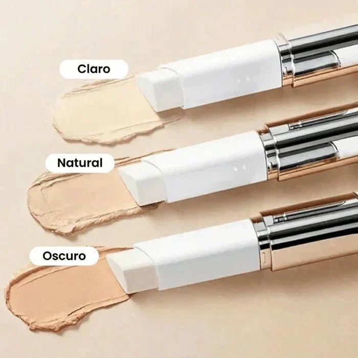 Barra de base de maquillaje coreana con cambio de color Solvia™
