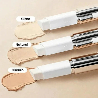 Barra de base de maquillaje coreana con cambio de color Solvia™