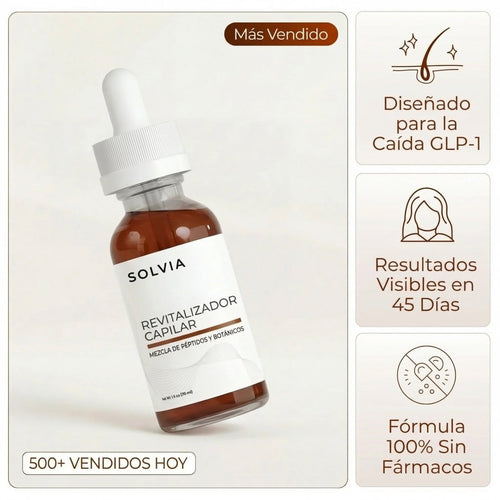Detén la Caída de Cabello por GLP-1 y Recupera Tu Confianza