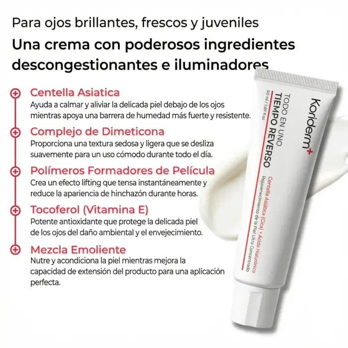 Koriderm™ Crema Rejuvenecedora (Todo en Uno)