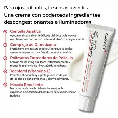 Koriderm™ Crema Rejuvenecedora (Todo en Uno)