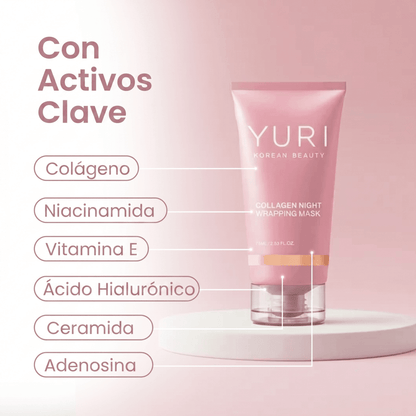 Mascarilla Nocturna Envolvente de Colágeno