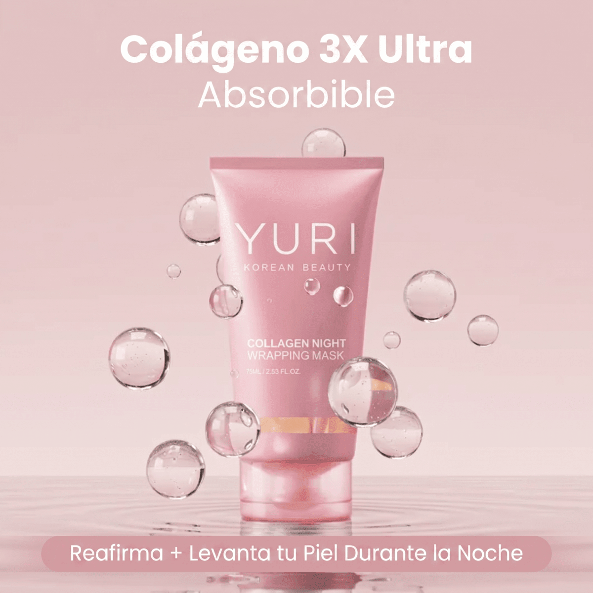 Mascarilla Nocturna Envolvente de Colágeno